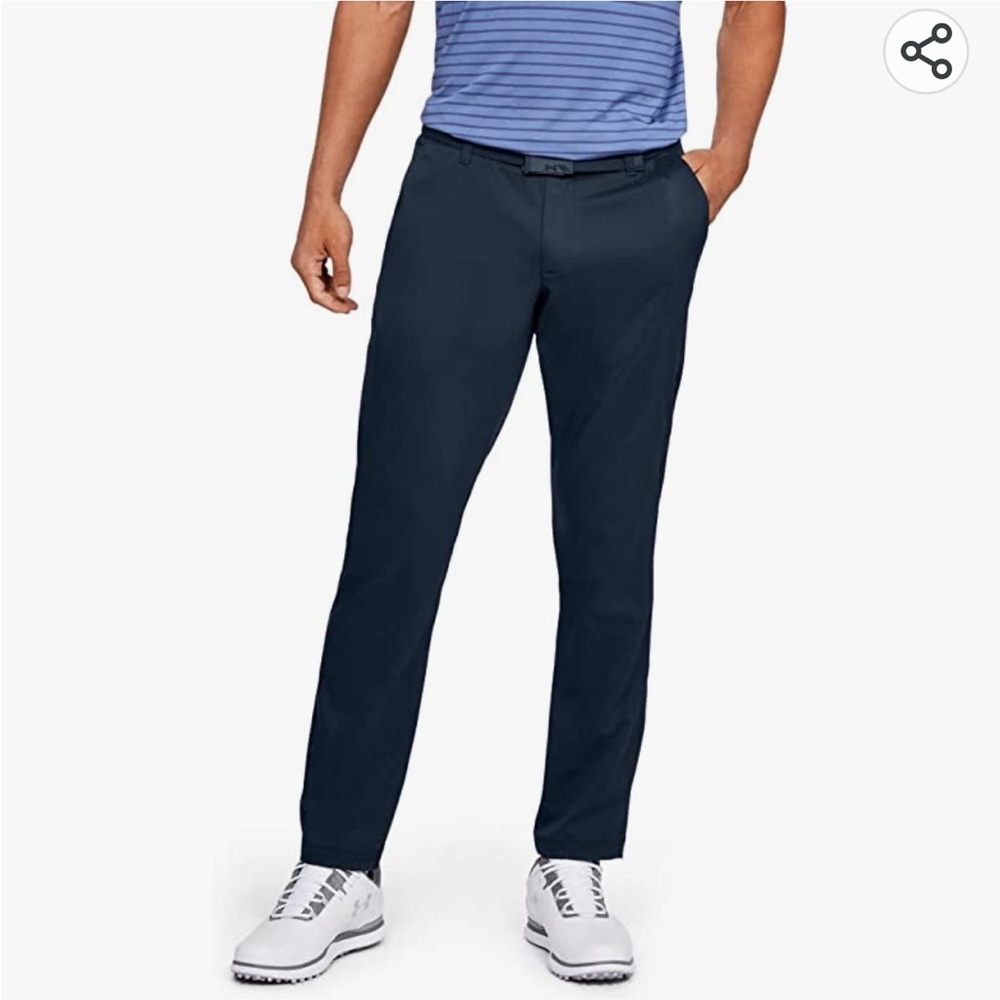 Men’s under armor navy golf pants 32/32 NWT